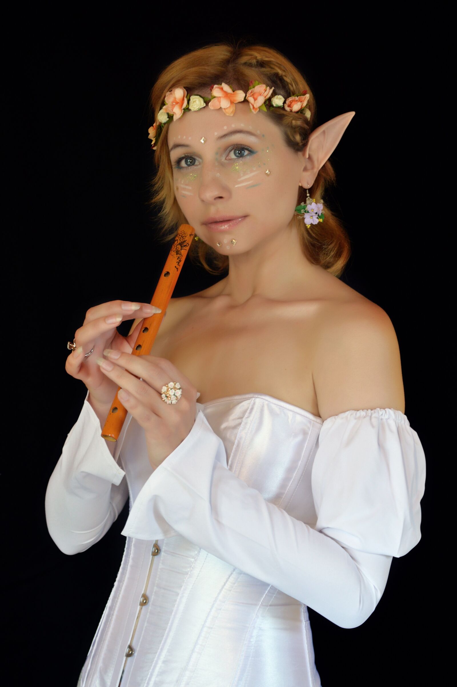 Nikon D3200 sample photo. Elf, ears, story photography