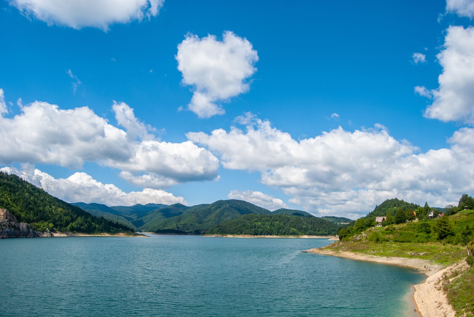 Nikon D60 sample photo. Tara mountain, zaovine lake photography