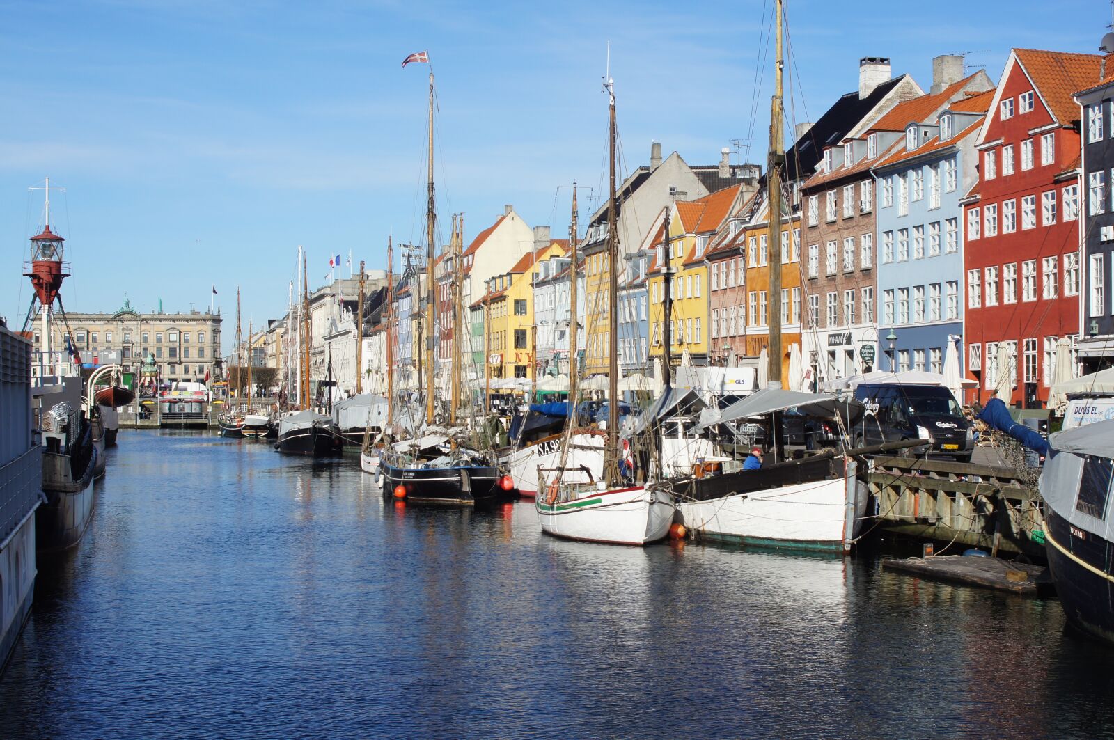 Sony SLT-A55 (SLT-A55V) sample photo. Copenhagen, port, boat photography