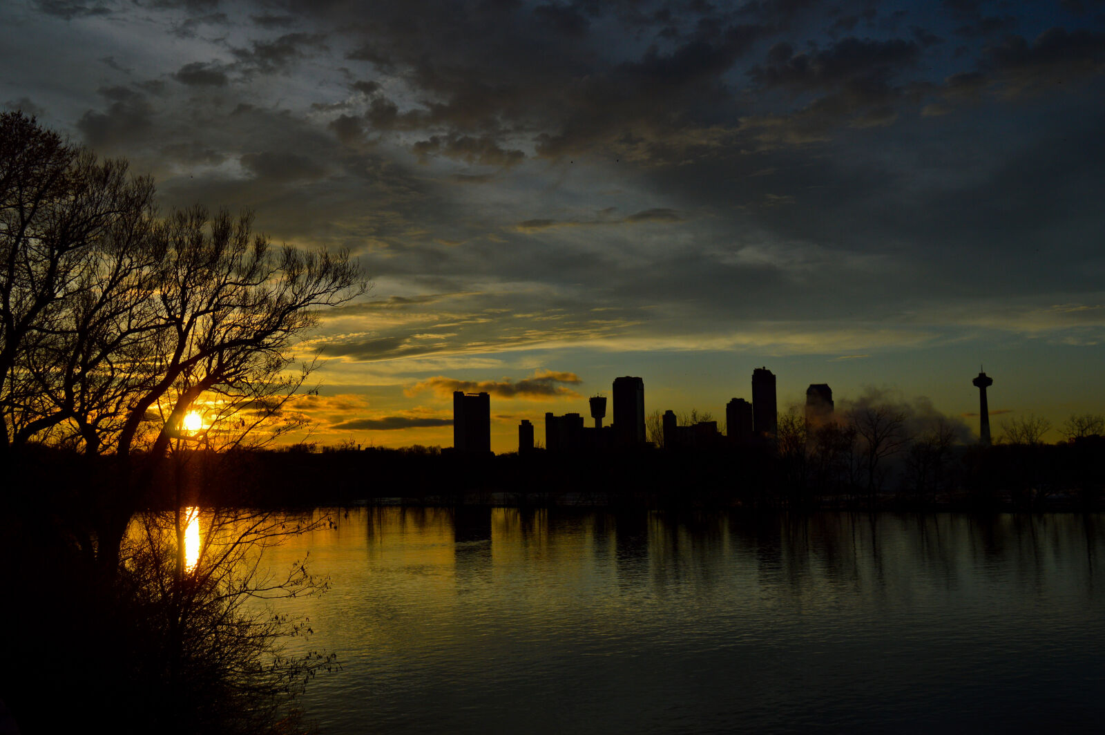 Nikon D3200 sample photo. Nigara, sunset photography