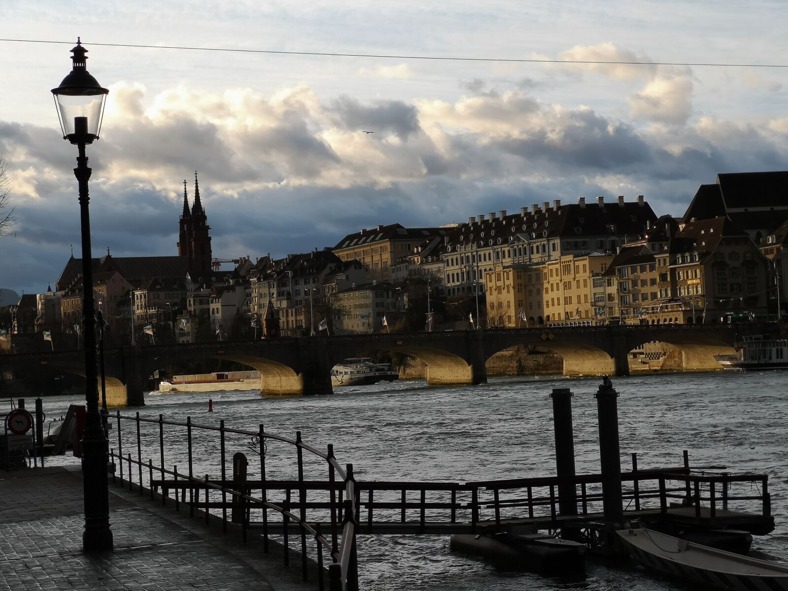 HUAWEI CLT-L29 sample photo. Basel, city, rhine photography