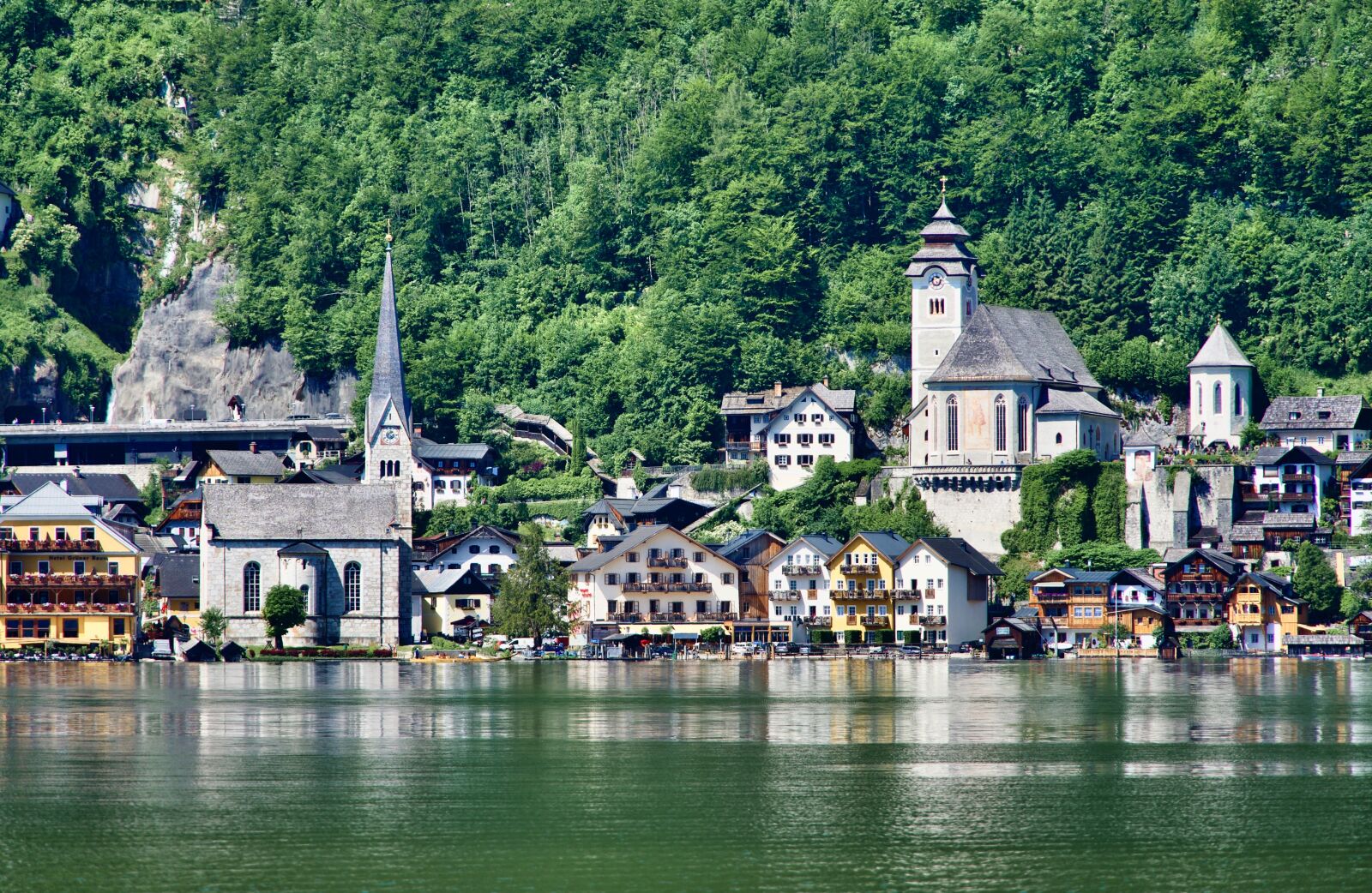Sony a6500 sample photo. Hallstatt, austria, village photography