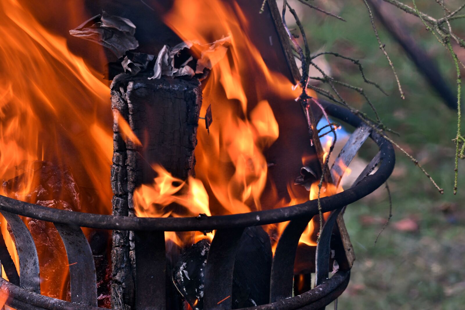 Nikon D500 sample photo. Firepit, flames, fire photography