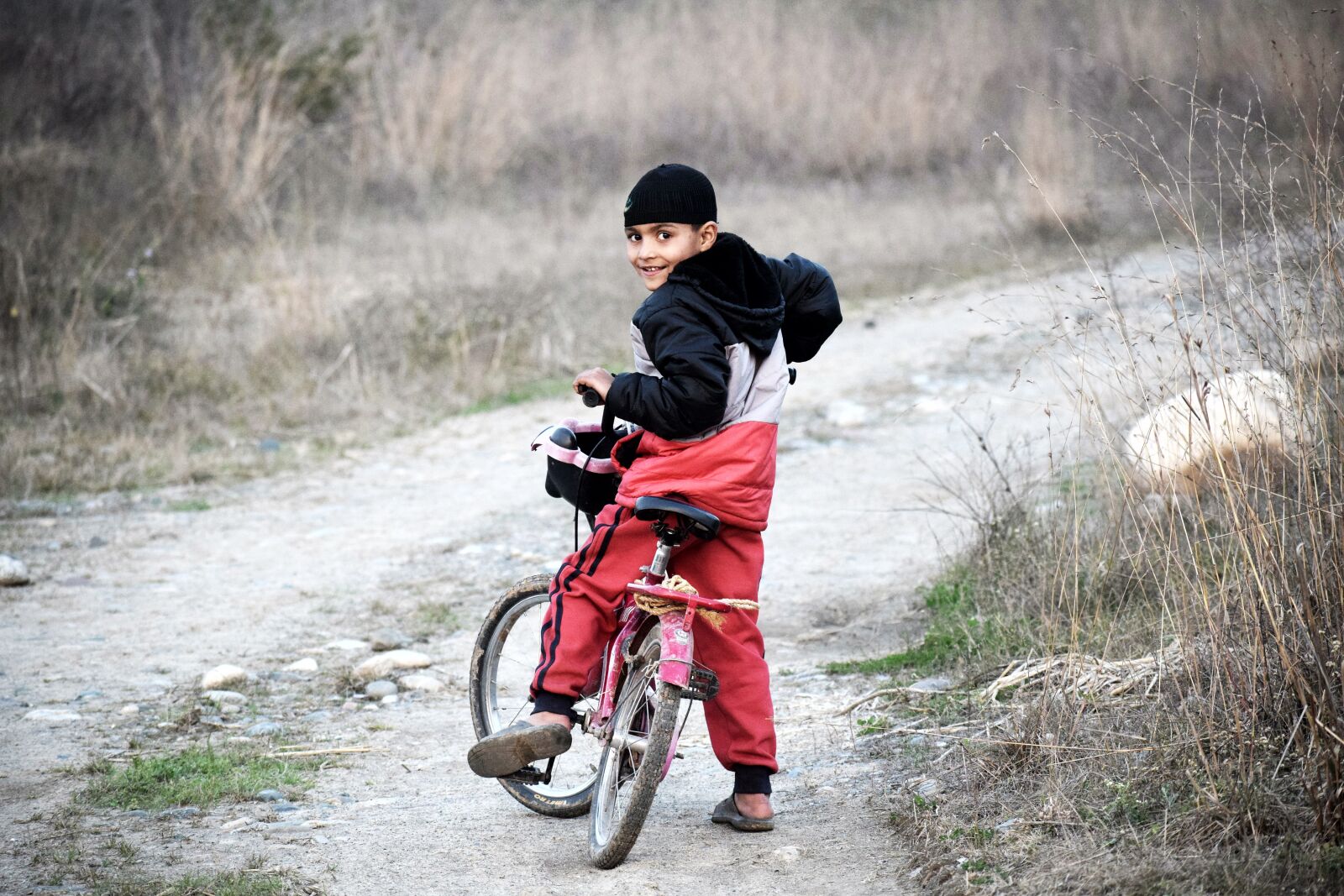 Nikon D3300 sample photo. Boy, cycling, bike photography
