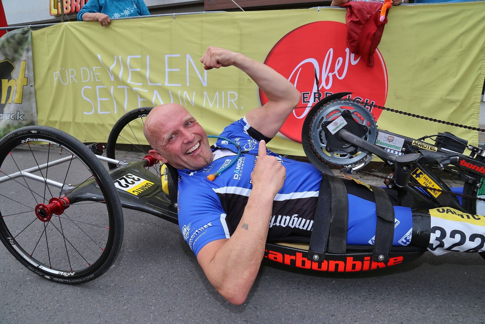 Canon EOS 6D + Canon EF 24-105mm F4L IS USM sample photo. Hand bike, disabled sports photography