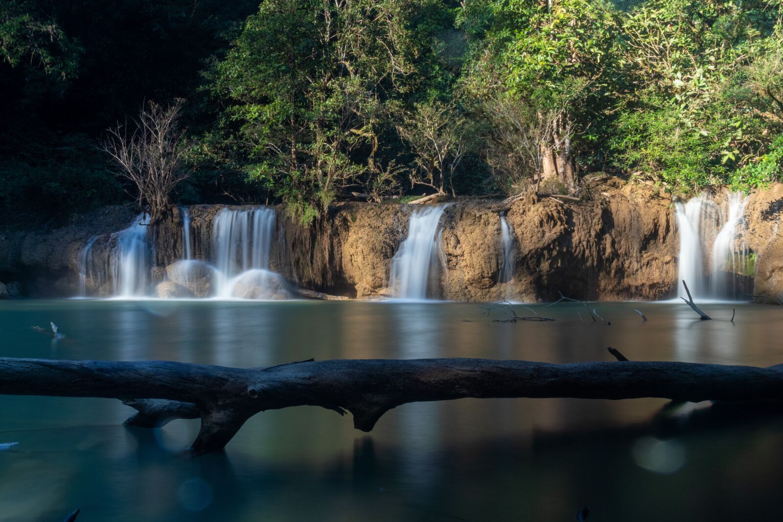 Canon EF-S 18-55mm F4-5.6 IS STM sample photo. Waterfall, water, nature photography