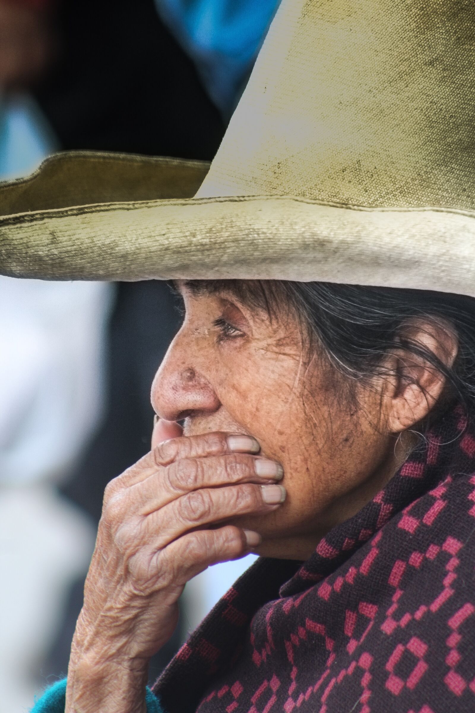 Canon EF 75-300mm f/4-5.6 sample photo. Lady, senior, grandmother photography