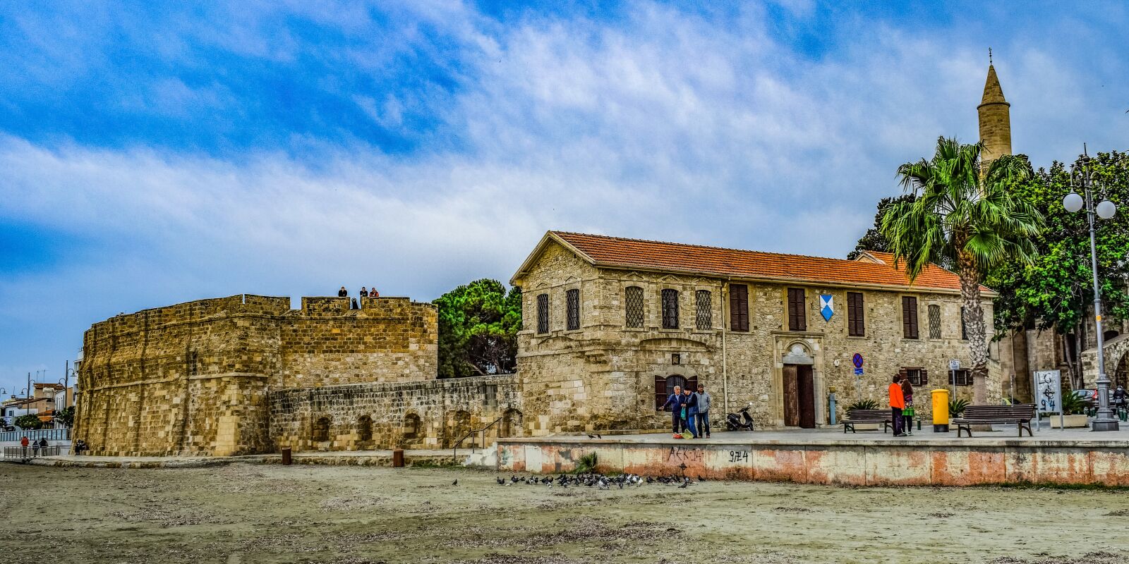 Nikon D3300 sample photo. Cyprus, larnaca, fortress photography