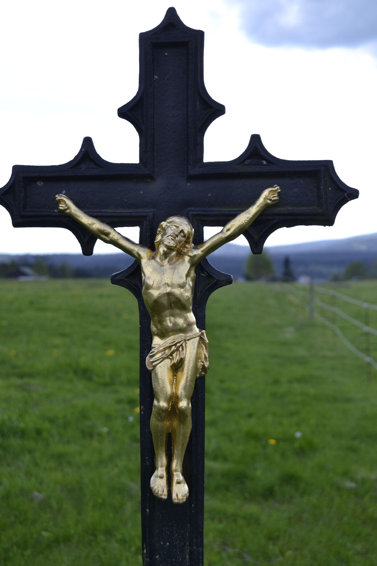Nikon D3100 sample photo. Cross, religion, deity photography