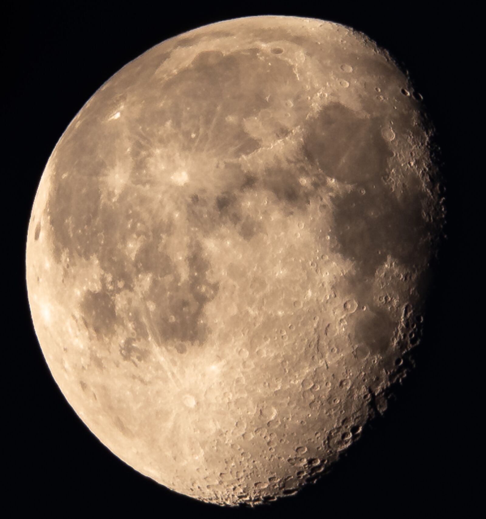 Nikon D750 sample photo. Moon, slimming, illuminated photography