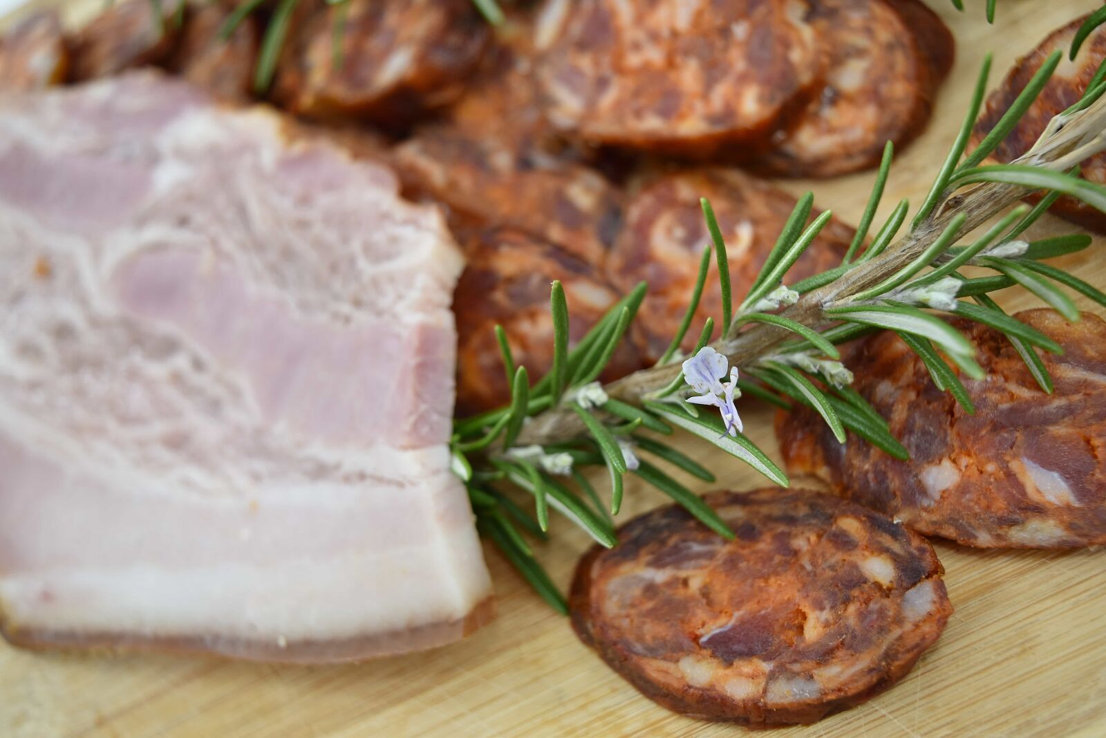 Nikon D5500 sample photo. Bacon, ham, pork, pork photography