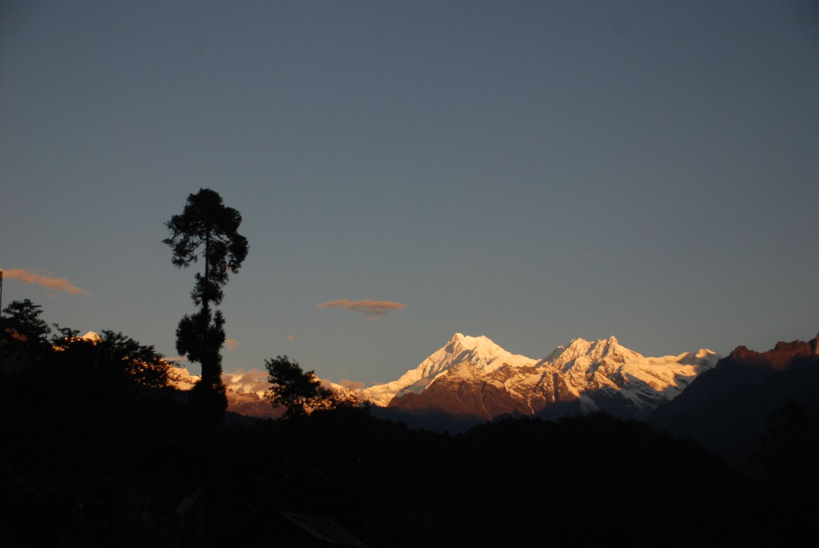 Nikon D80 sample photo. Mt, kanchenjunga, view from photography