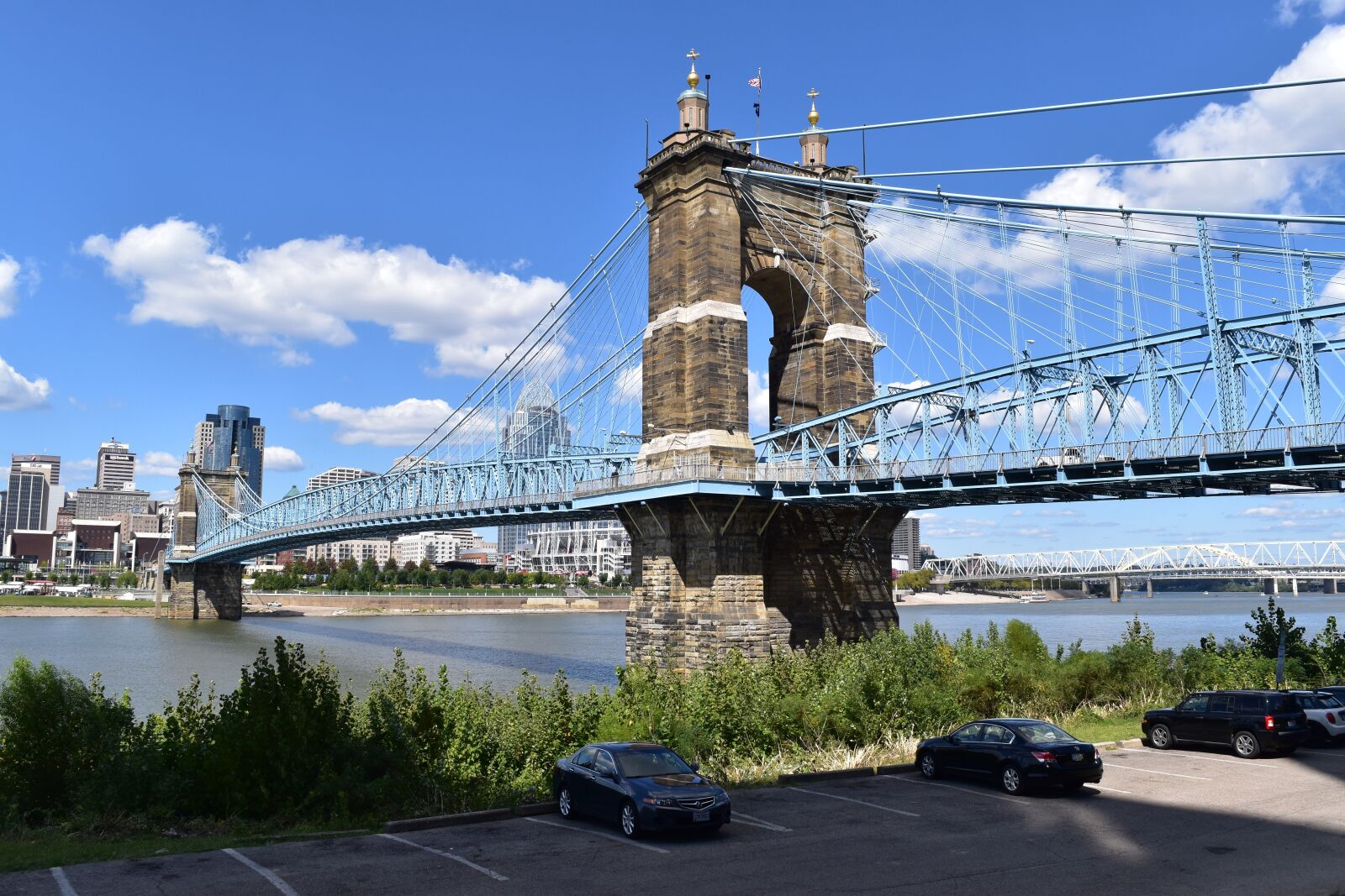 Nikon D5500 sample photo. Bridge, roebling bridge, suspension photography