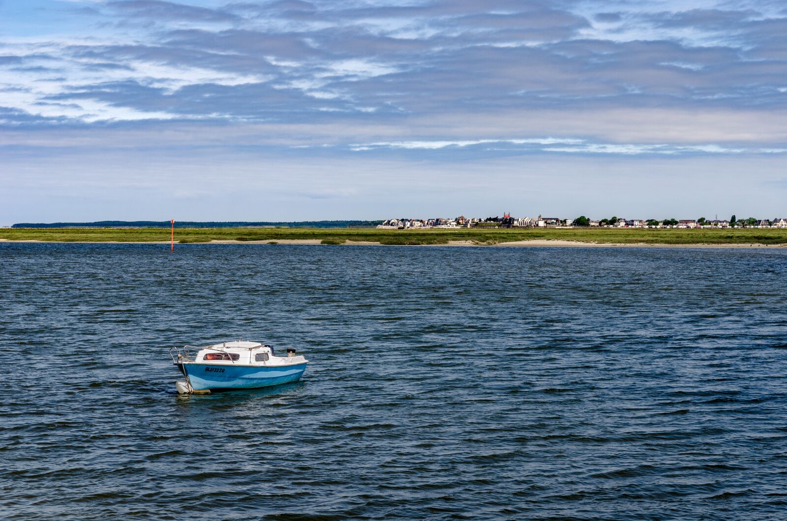 Nikon D7000 sample photo. Sea, boat, sky photography