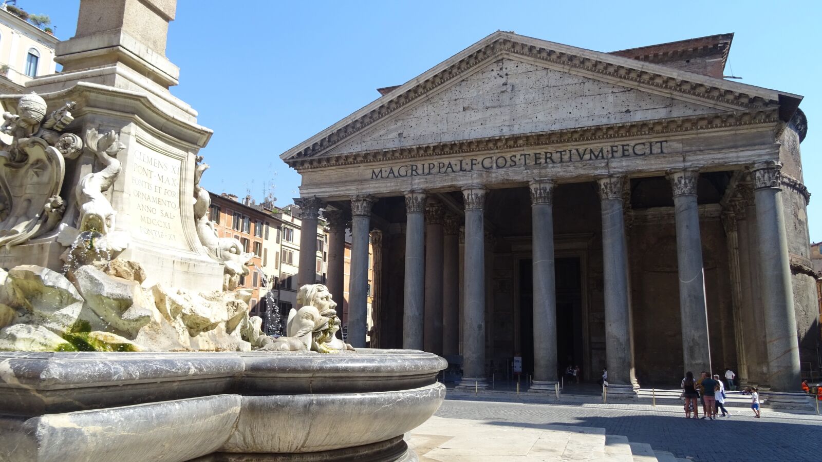 Sony DSC-HX60 sample photo. Pantheon, rome, italy photography
