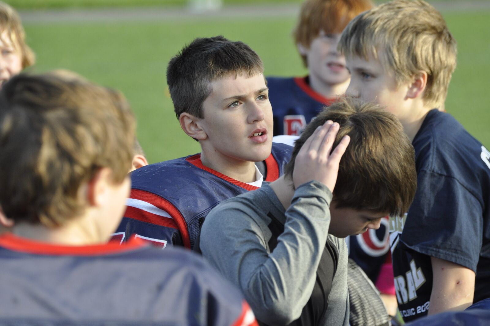 Nikon D90 sample photo. Pop warner, youth football photography