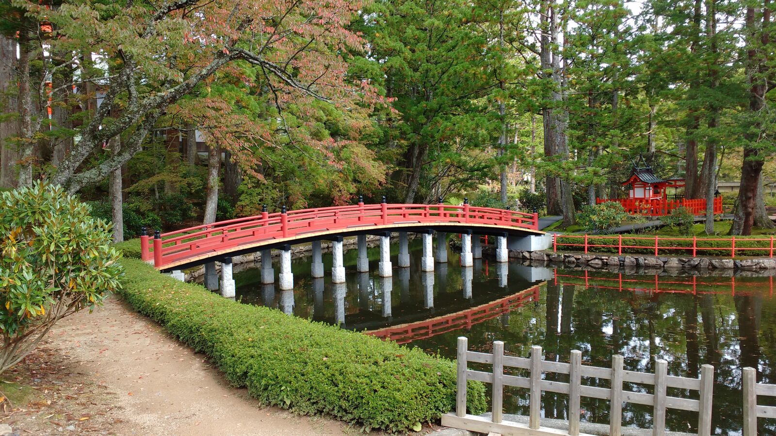 Motorola MotoG3 sample photo. Japan, bridge, mount koya photography