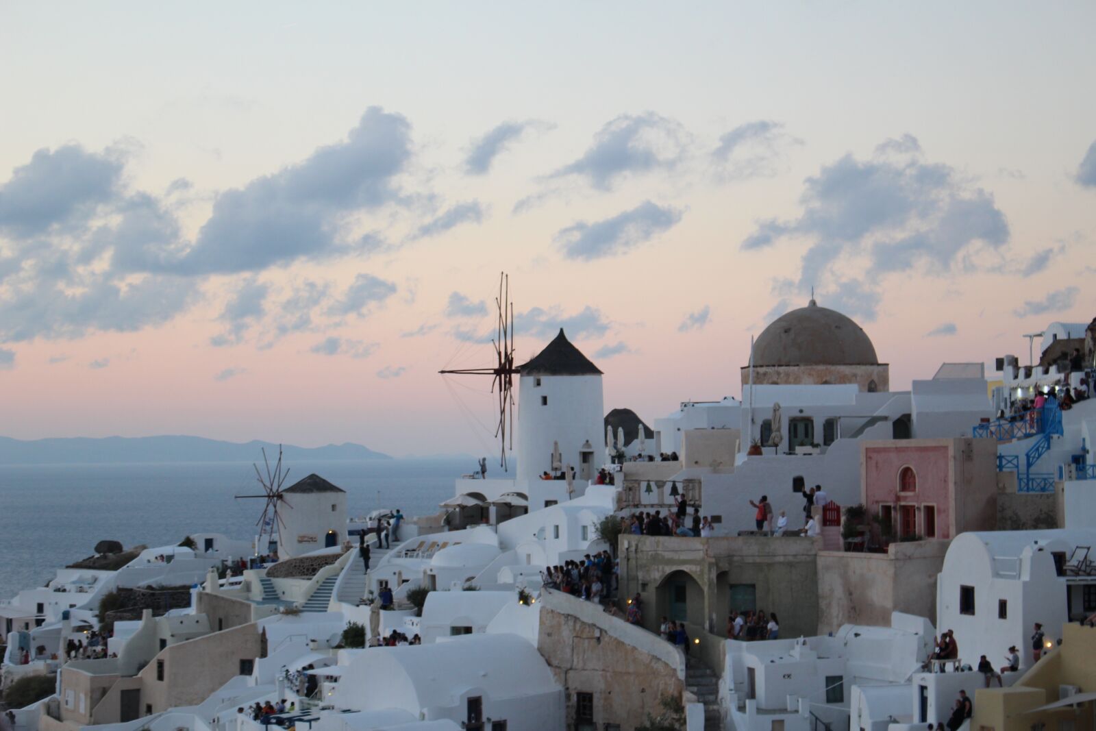 Canon EOS 100D (EOS Rebel SL1 / EOS Kiss X7) sample photo. Oia, santorini, greece photography