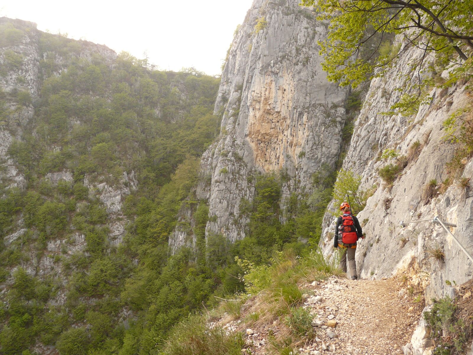 Panasonic DMC-FZ18 sample photo. Climbing, garda, rock crash photography