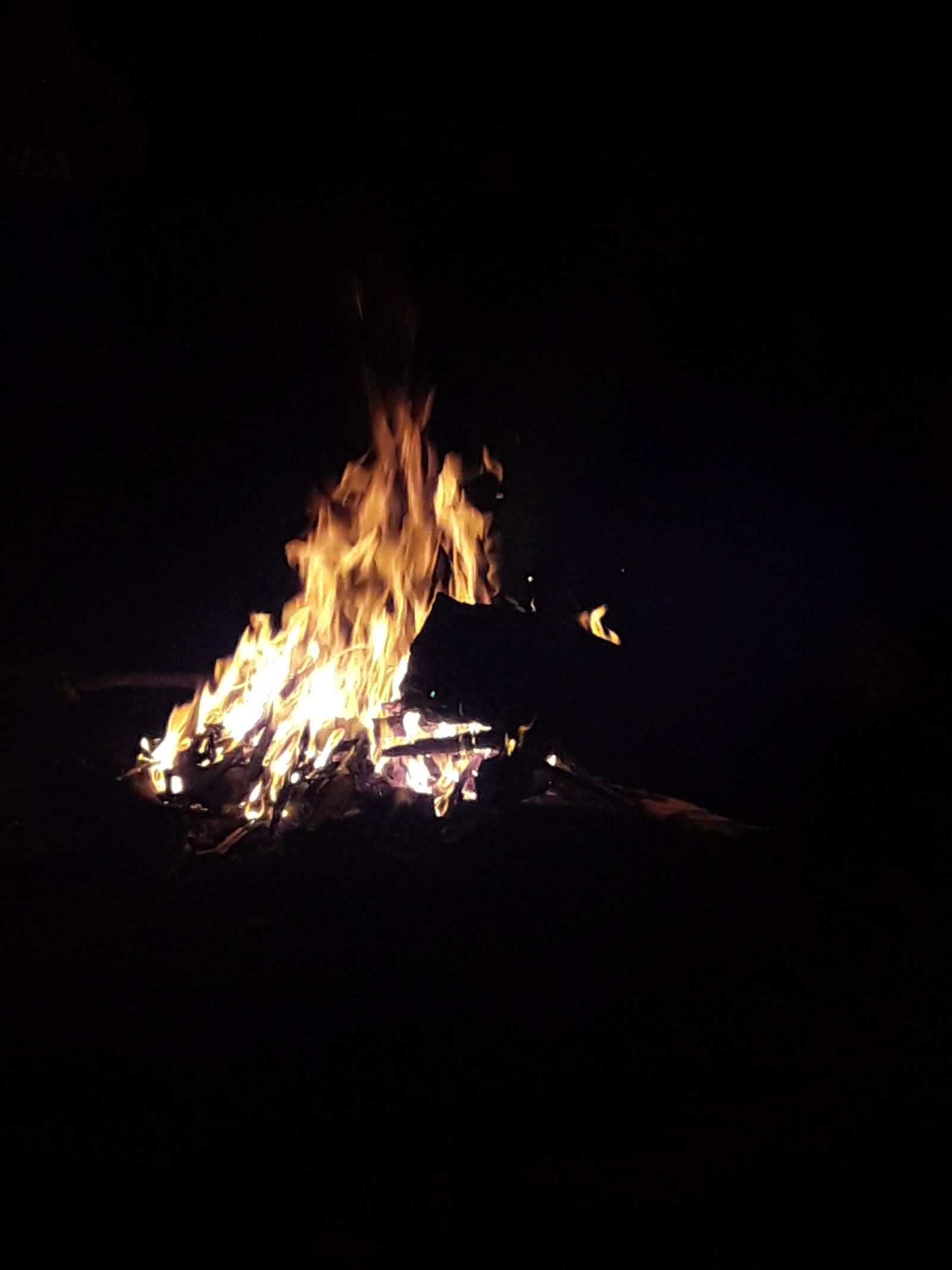 Samsung Galaxy J2 Core sample photo. Fire, campfire, wood fire photography