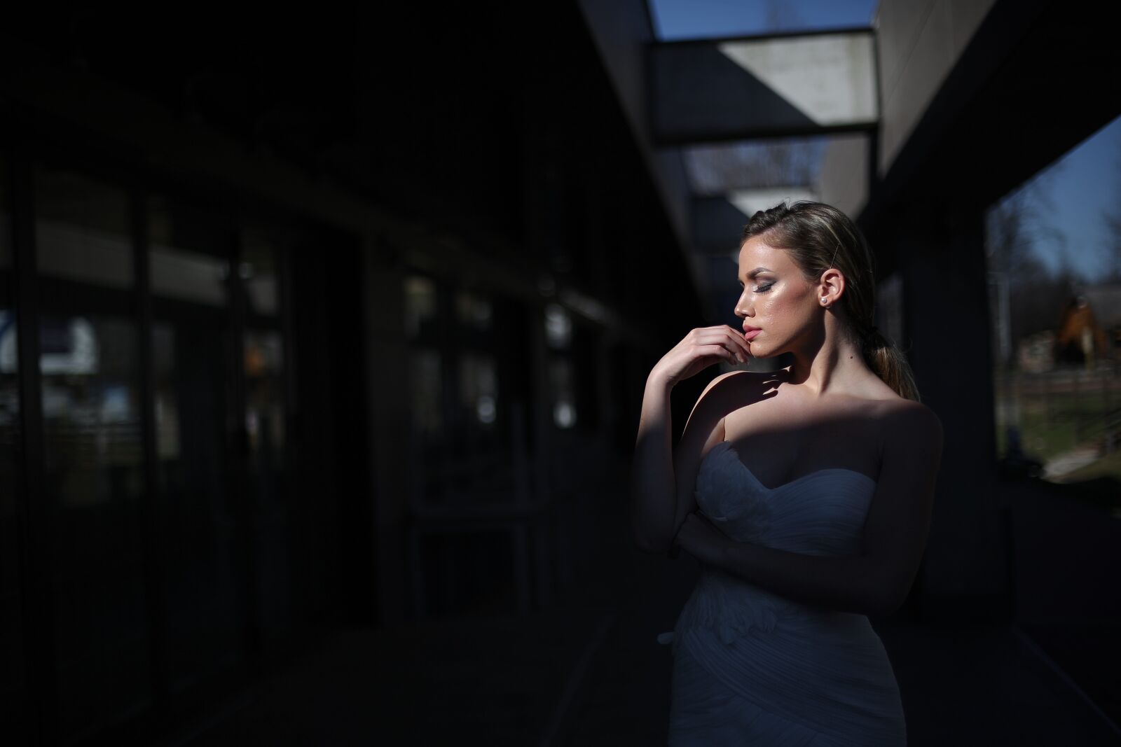 Canon EF 50mm F1.4 USM sample photo. Portrait, woman, girl, fashion photography
