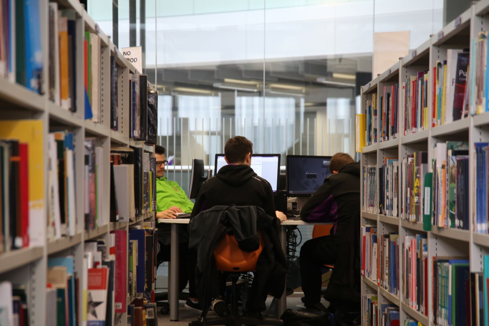 Canon EF 24-105mm F3.5-5.6 IS STM sample photo. Library, study, books photography