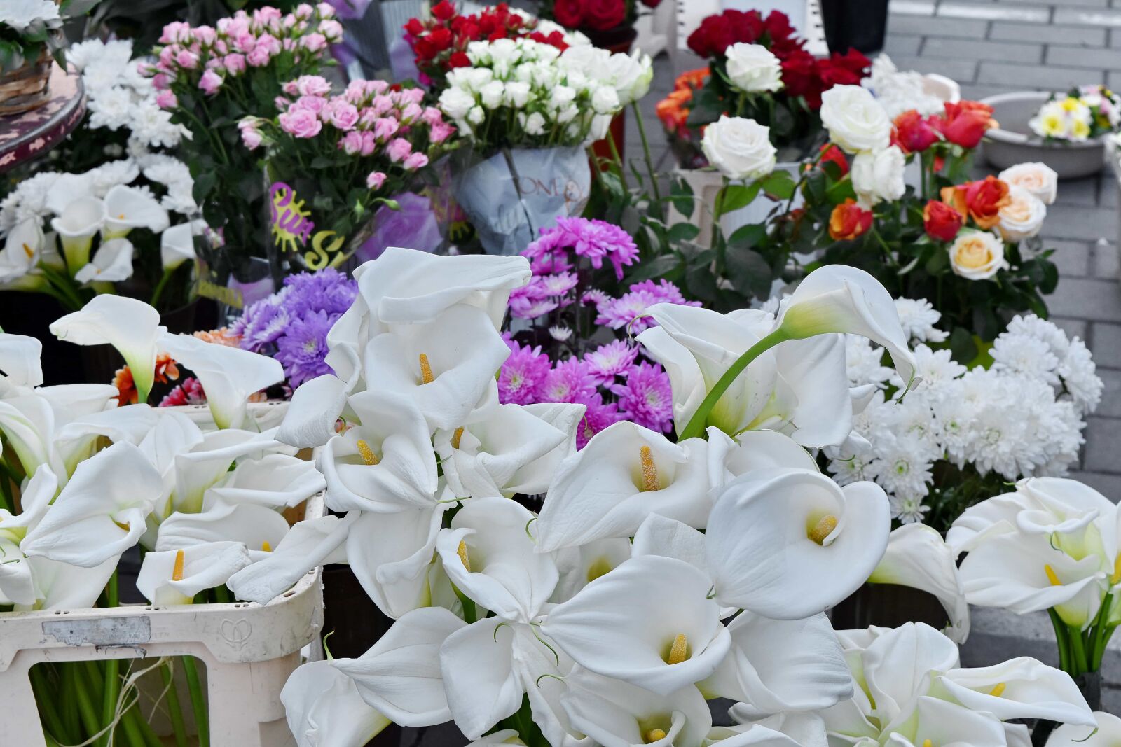 Nikon D5500 sample photo. Bouquet, arrangement, decoration, flowers photography