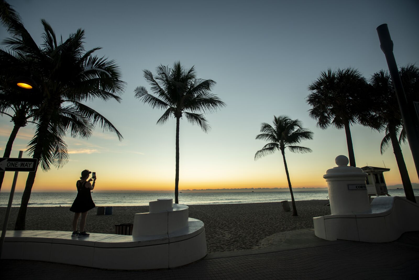 Nikon D800 sample photo. Fort lauderdale beach, palm photography