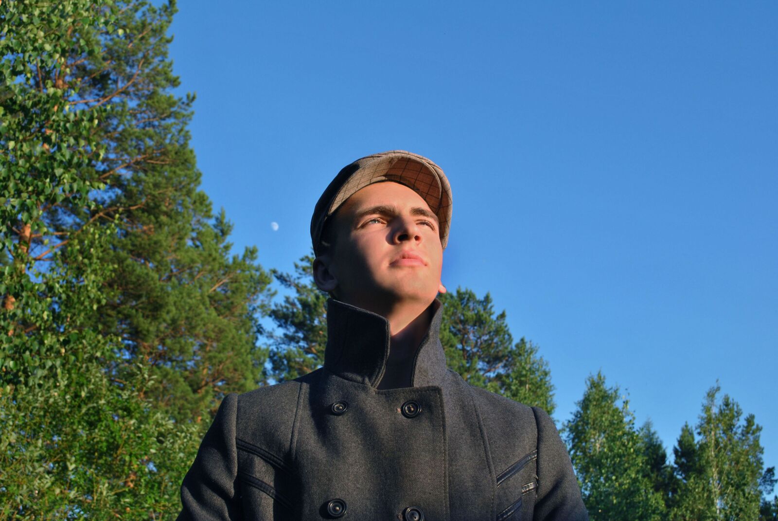 Nikon D3000 sample photo. Sky, nature, man photography