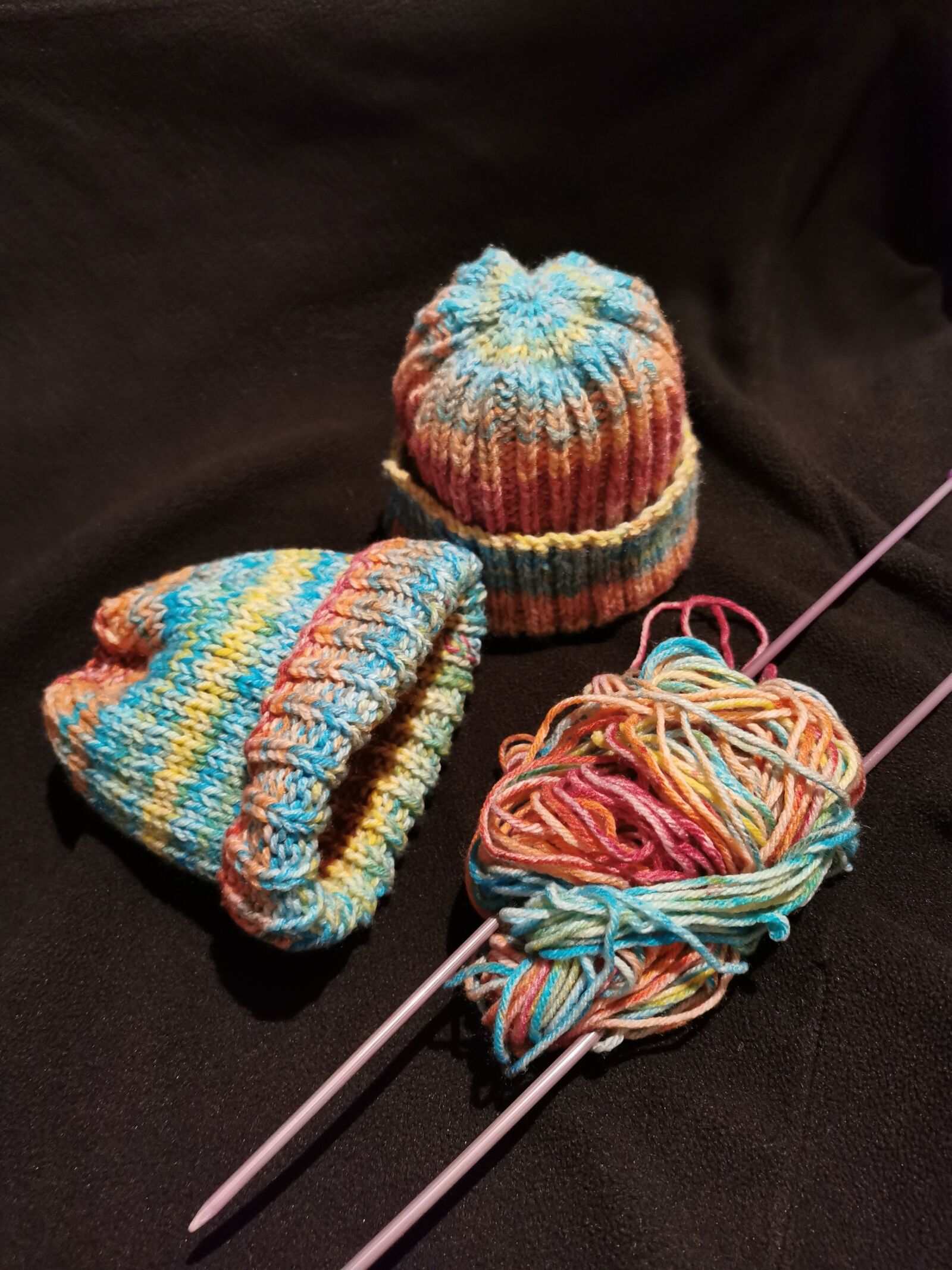 HUAWEI VOG-L29 sample photo. Knitting, baby beanie, caps photography