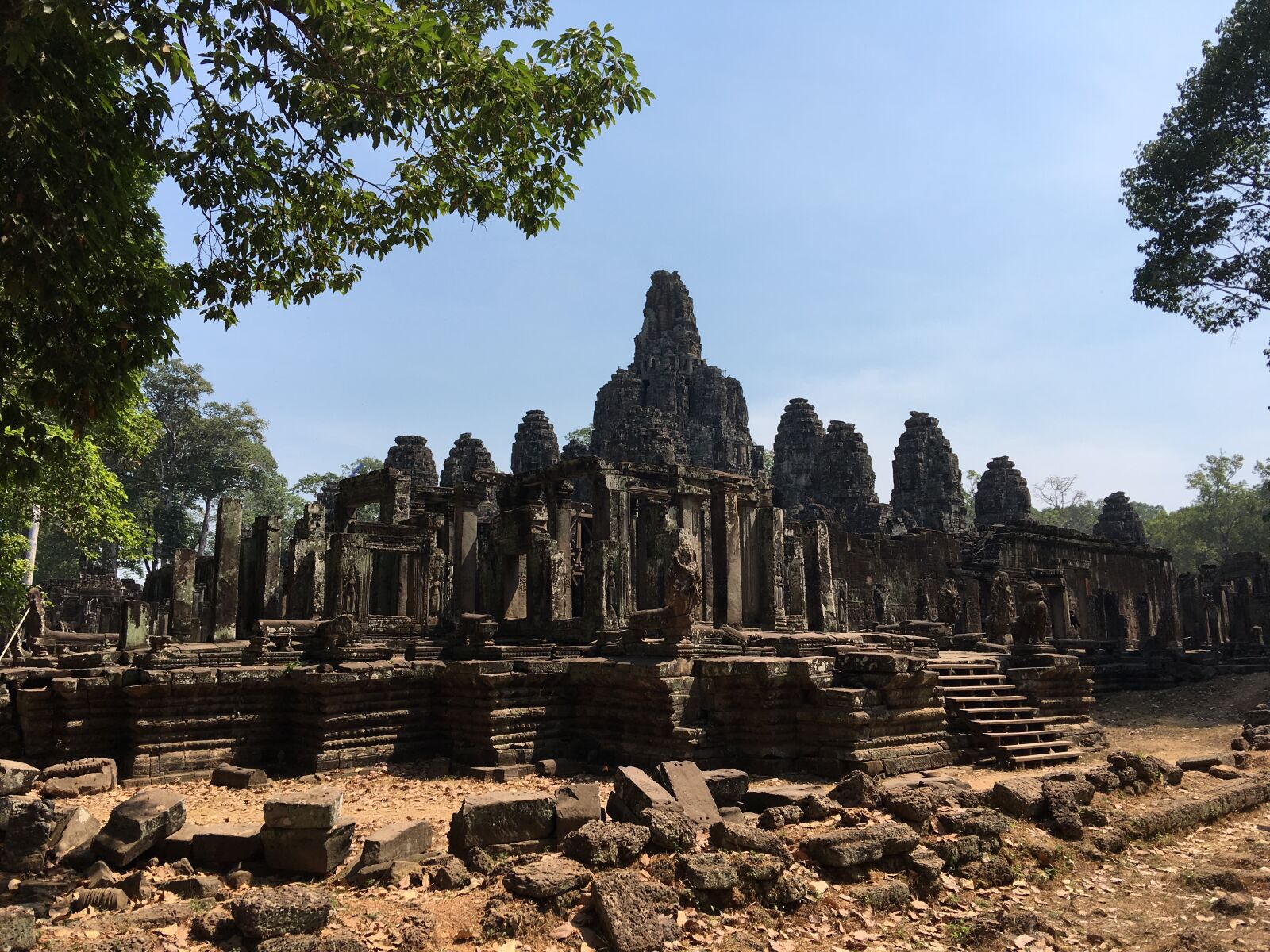 Apple iPhone 6s Plus sample photo. Angkor, thom, cambodia, ruins photography