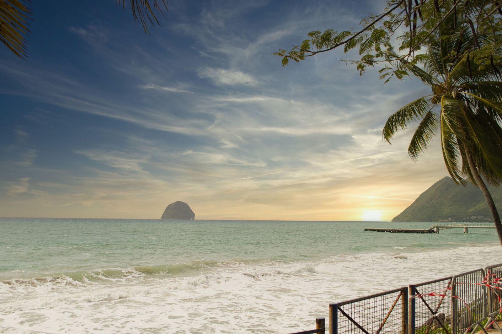 Nikon D3200 sample photo. Landscape, martinique, island photography