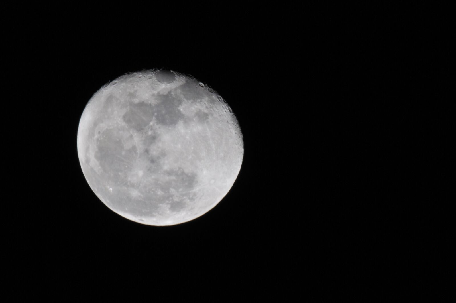 Nikon D300 sample photo. Moon, a full moon photography