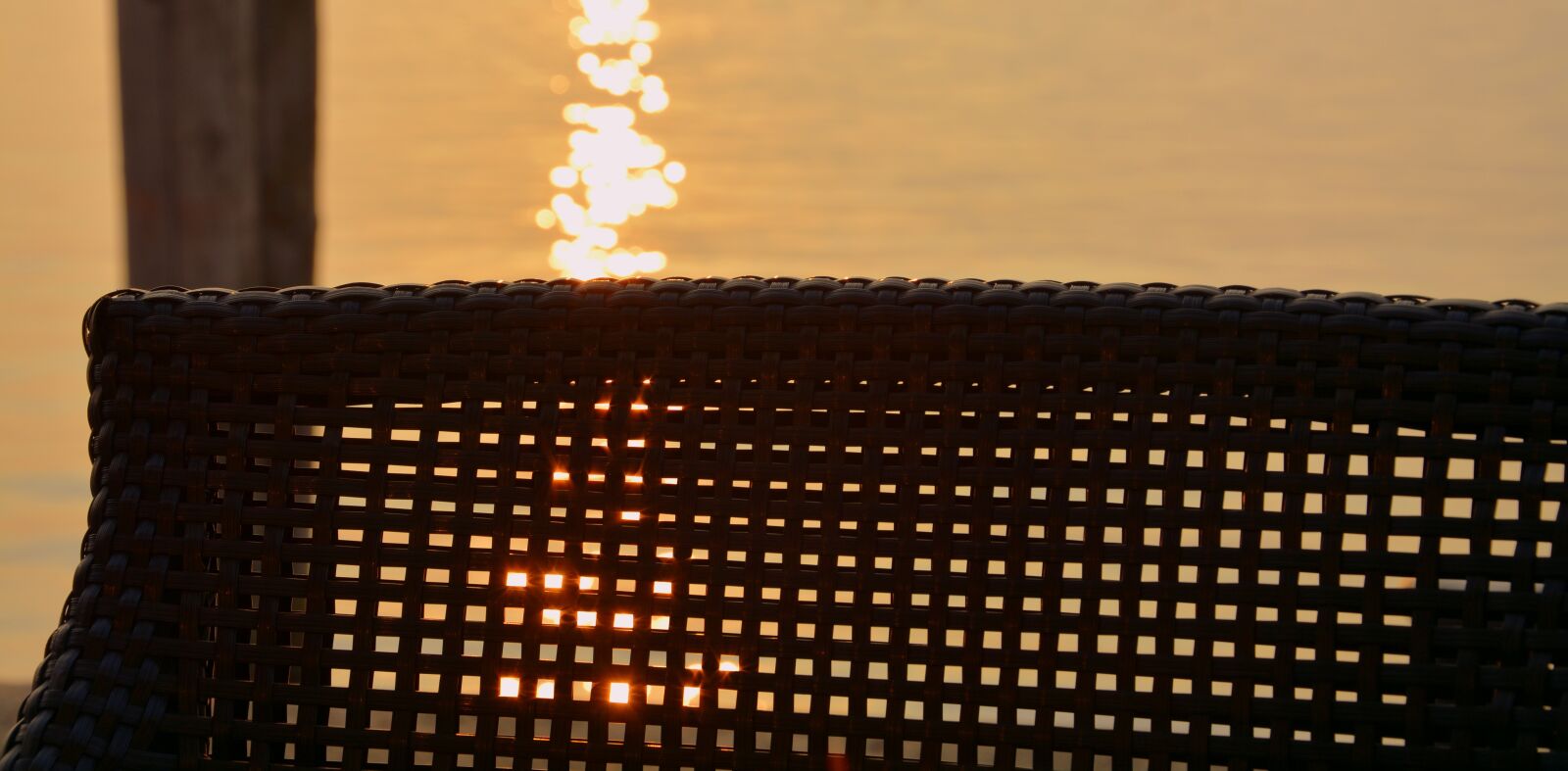 Nikon D7100 sample photo. Chair, sunset, mooring photography