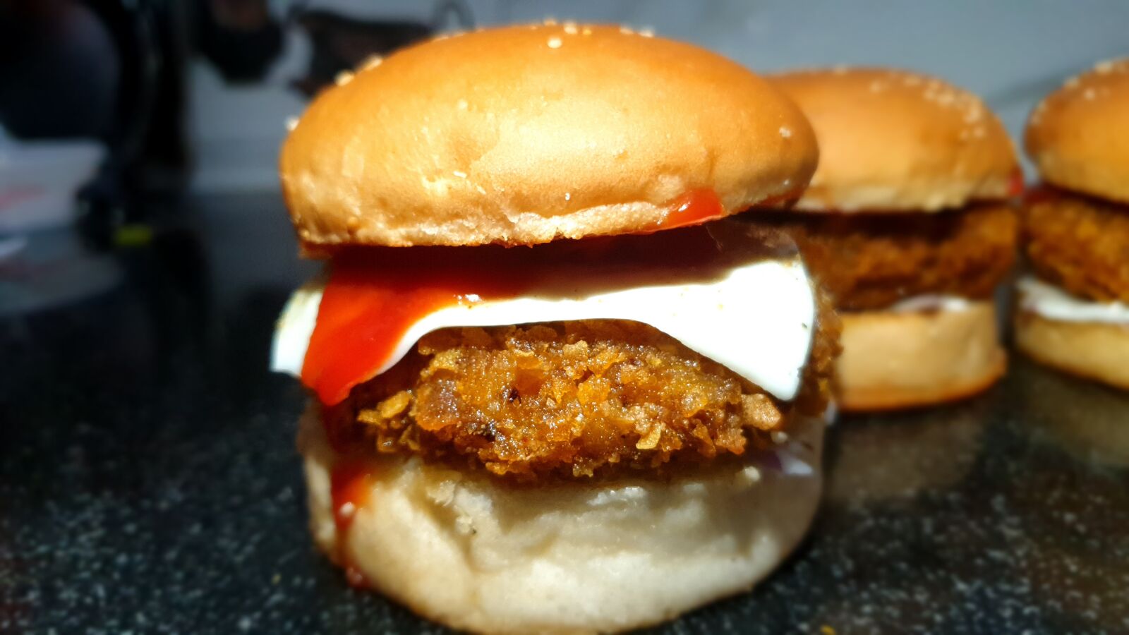 Samsung Galaxy S9 sample photo. Burger, cheese burger, tasty photography