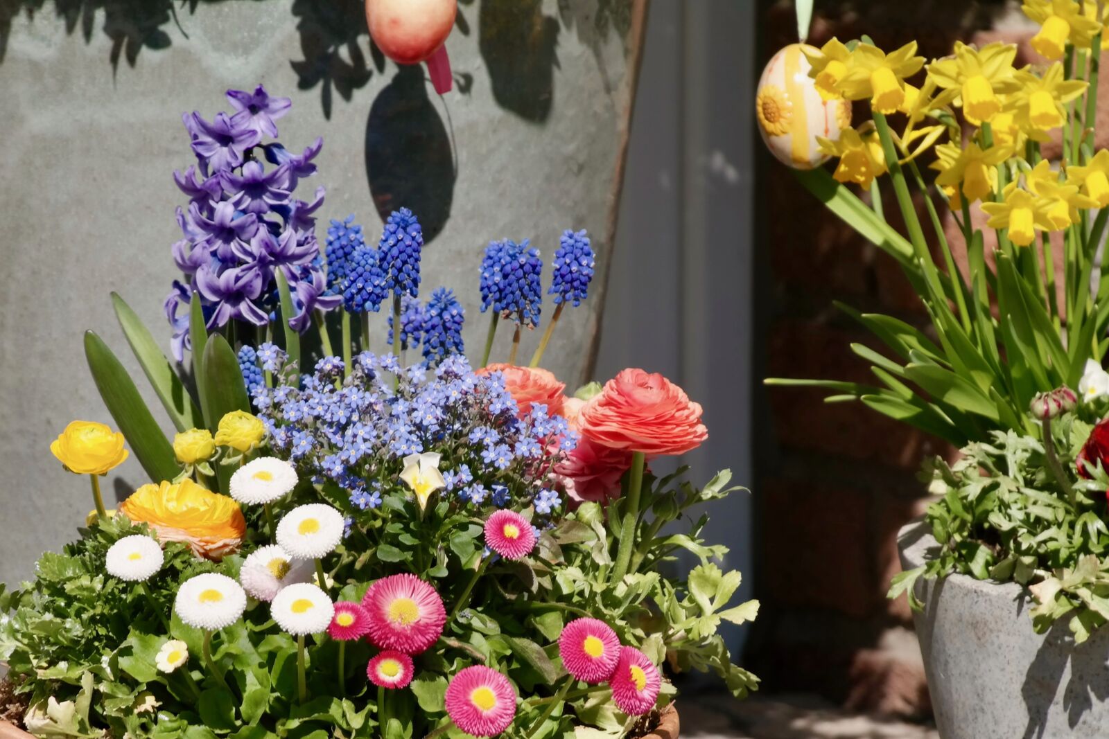 Samsung NX300 sample photo. Osterblumen, flowers, arrangement photography