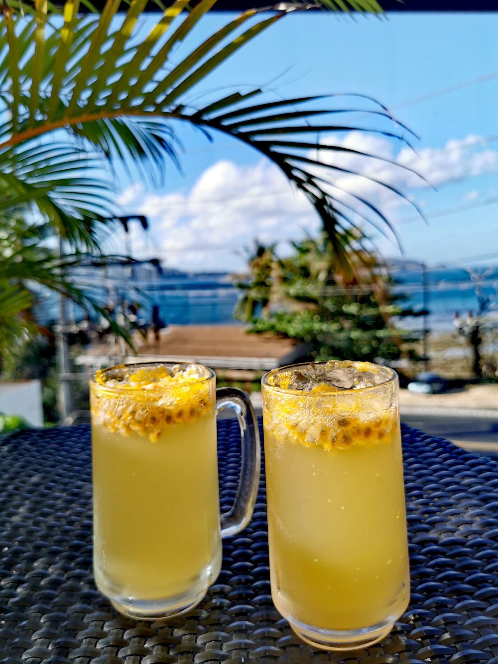 HUAWEI P30 Pro sample photo. Drinks, passionfruit, water photography