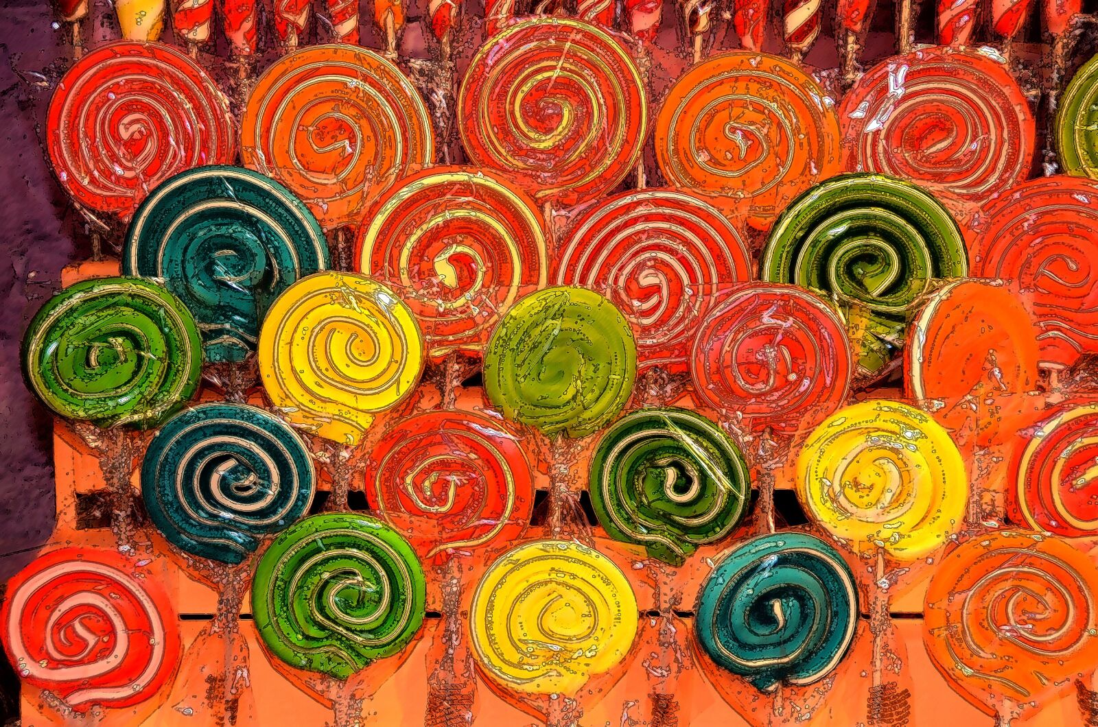 Nikon D7000 sample photo. Lollipops, forms, colors photography