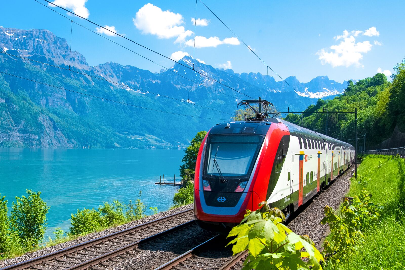 Nikon D850 sample photo. Train, passenger train, sbb photography