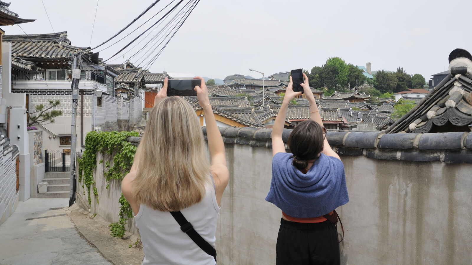 Nikon D300 sample photo. Bukchon hanok village in photography