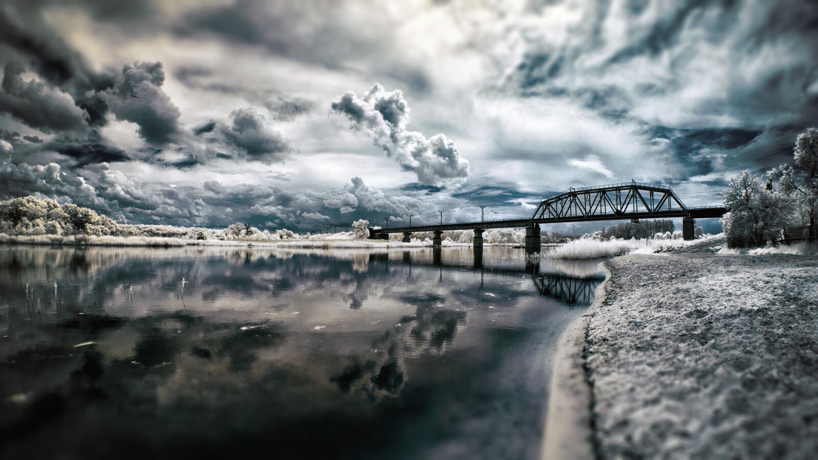 Nikon D60 sample photo. Ir, infrared, landscape photography