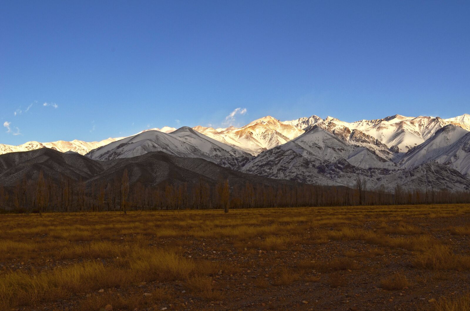 Nikon D5100 sample photo. Mendoza, uspallata, atardecer photography
