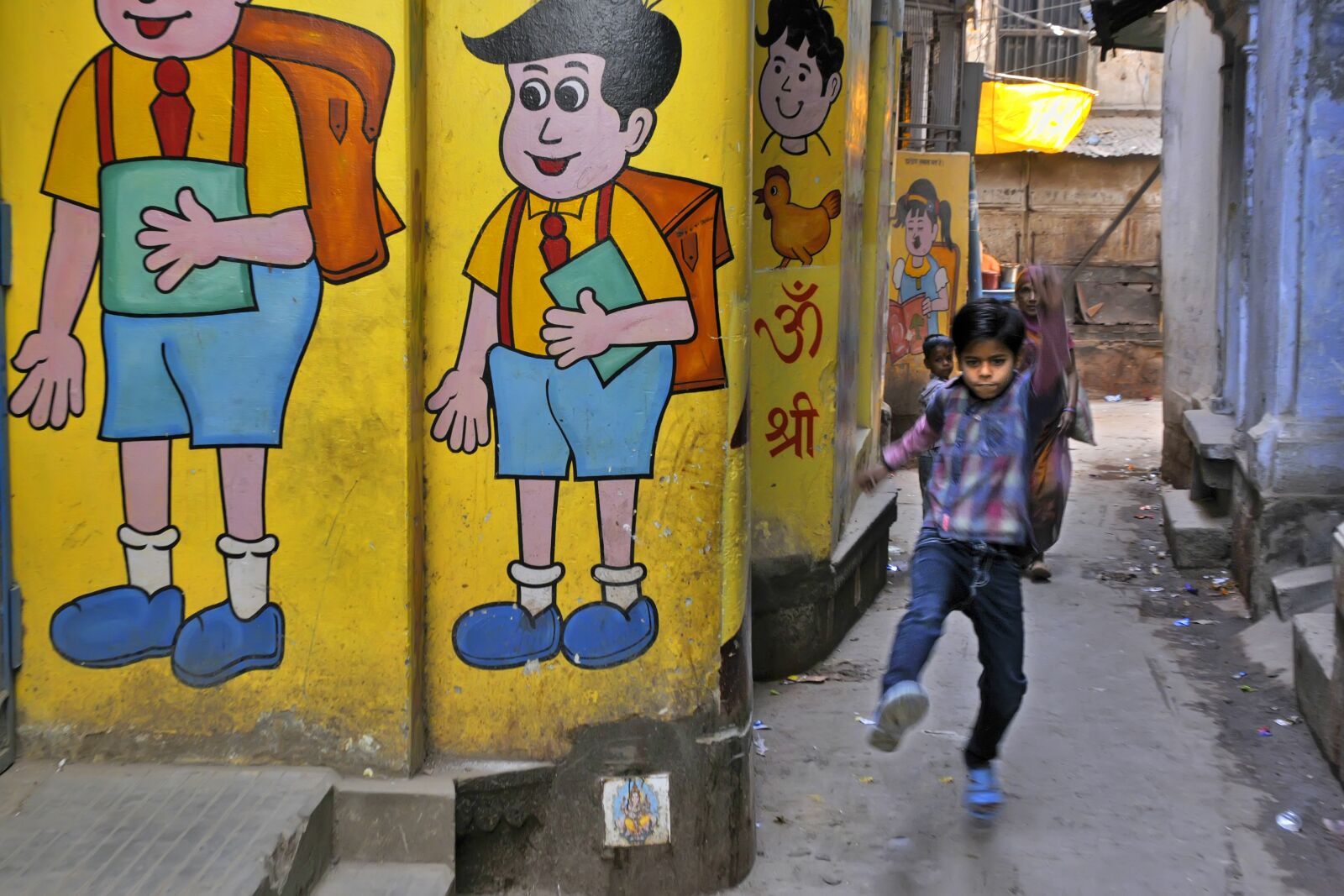 Nikon D300S sample photo. Varanasi, india, boy photography
