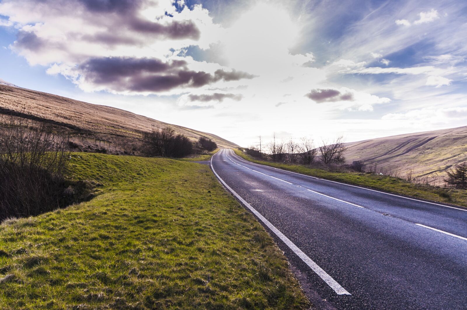 Nikon D90 sample photo. Road, asphalt, travel photography