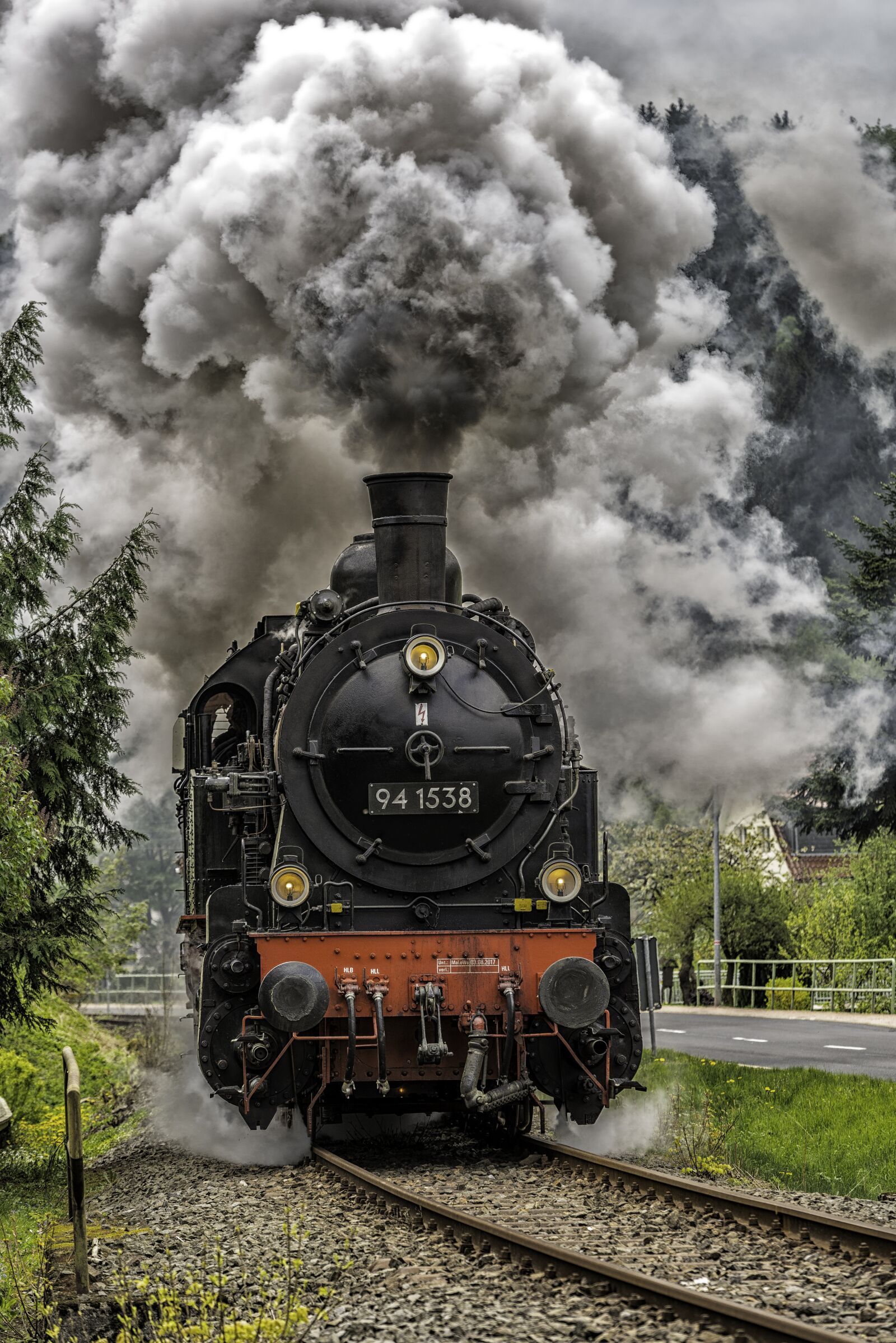 Nikon D800 sample photo. Steam locomotive, train, smoke photography
