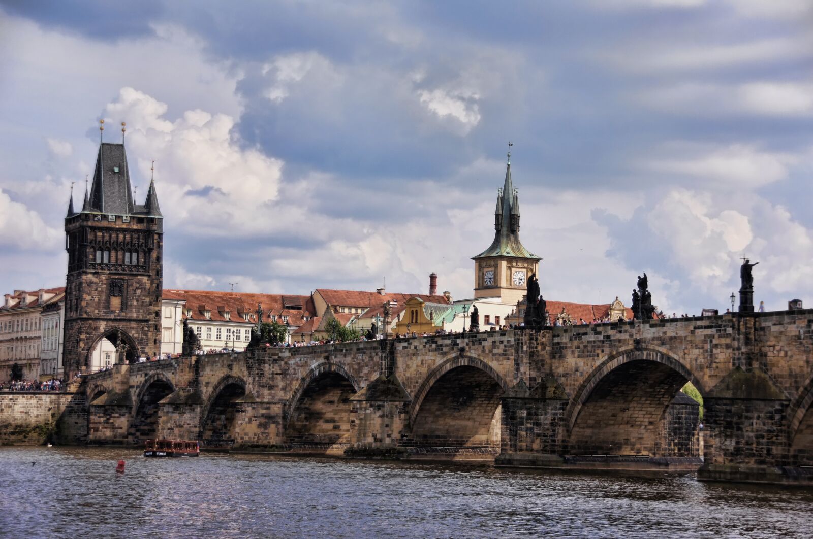 Sony Alpha DSLR-A580 sample photo. Charles bridge, moldova, river photography
