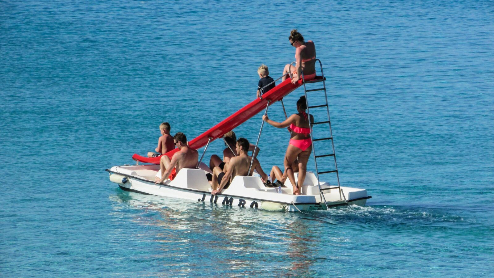 Canon PowerShot SX400 IS sample photo. Cyprus, protaras, sea bike photography