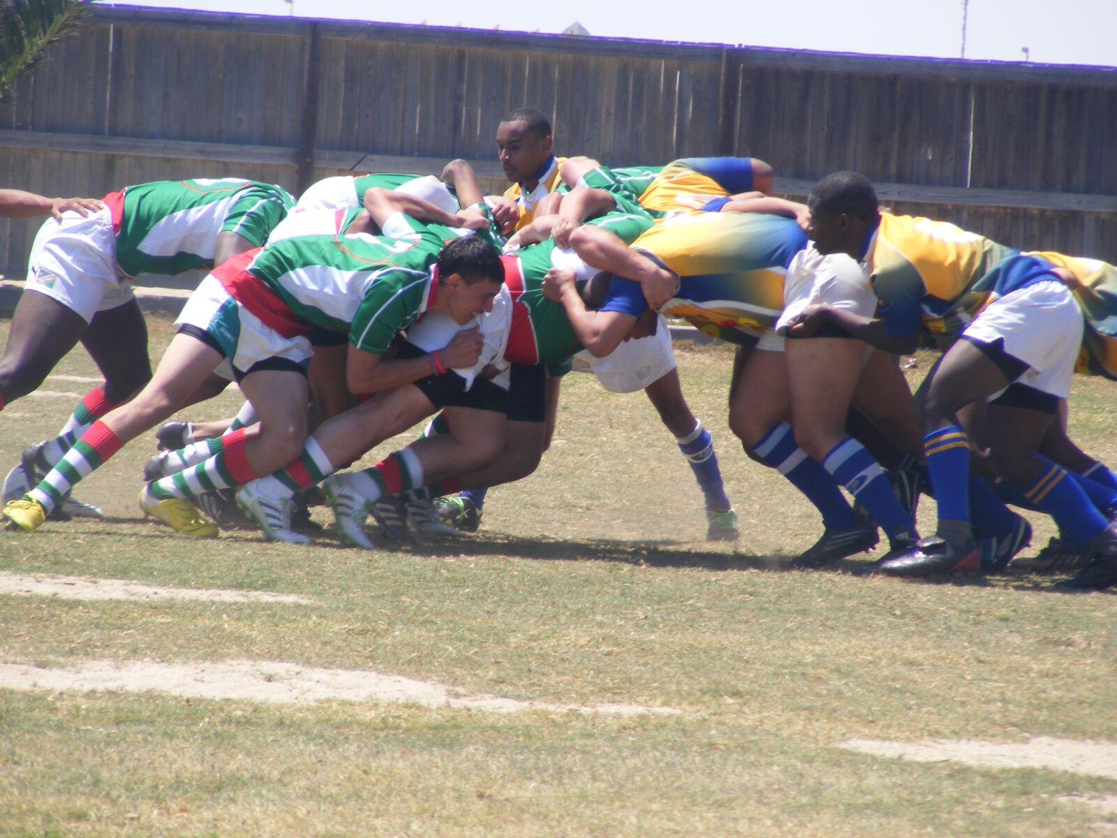 Fujifilm FinePix S5700 S700 sample photo. Rugby, african, african rugby photography