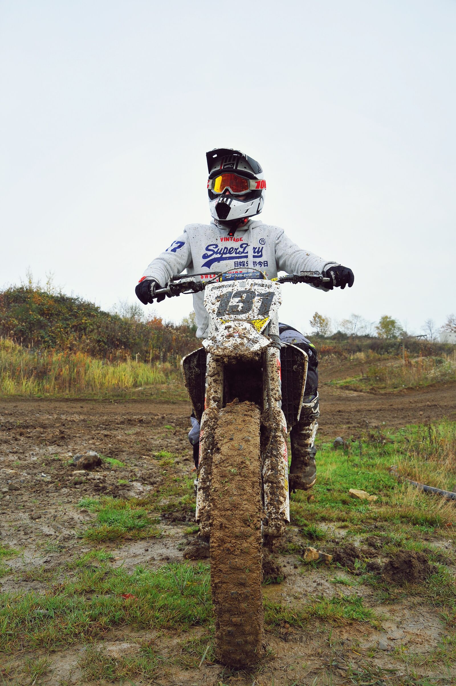 Nikon D300S sample photo. Biker, motocross, race photography