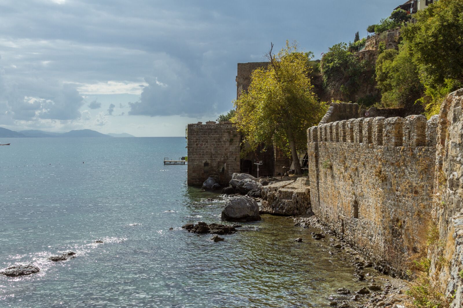 Canon EOS 60D + Canon EF 24-105mm F4L IS USM sample photo. Turkey, alanya, port photography